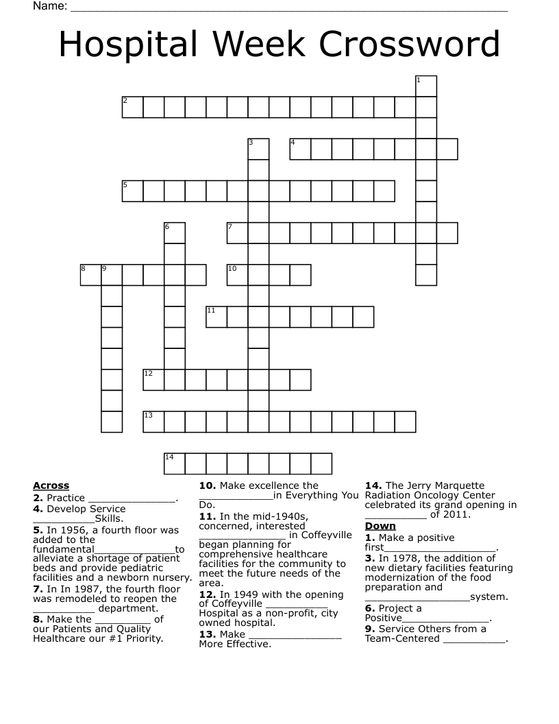 Weekly Printable Crossword Weekly Printable Crossword