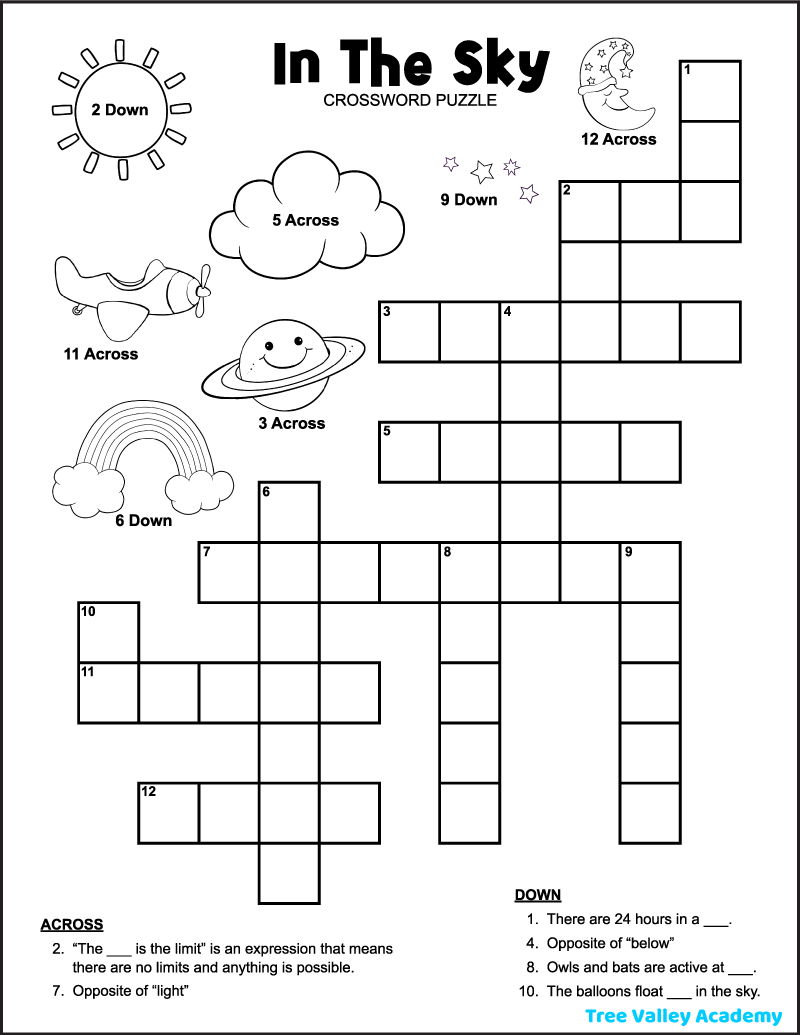 Crosswords Printable Easy Crosswords Printable Easy