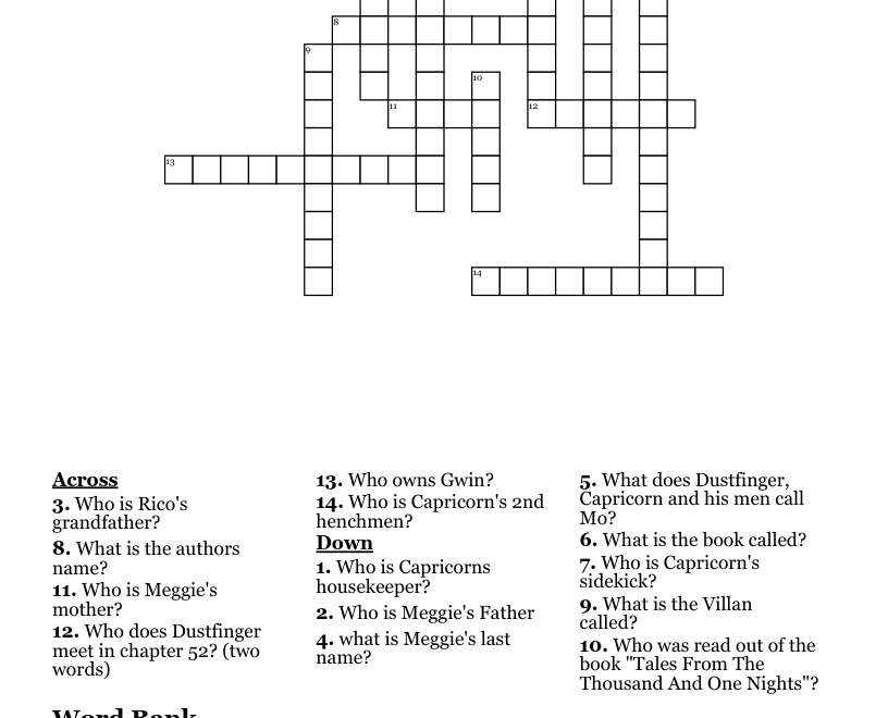 Ink Heart Crossword WordMint