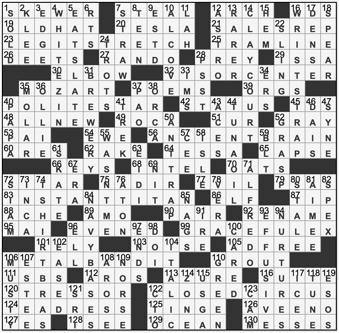 La Crossword Sunday Crossweord Printable 2025