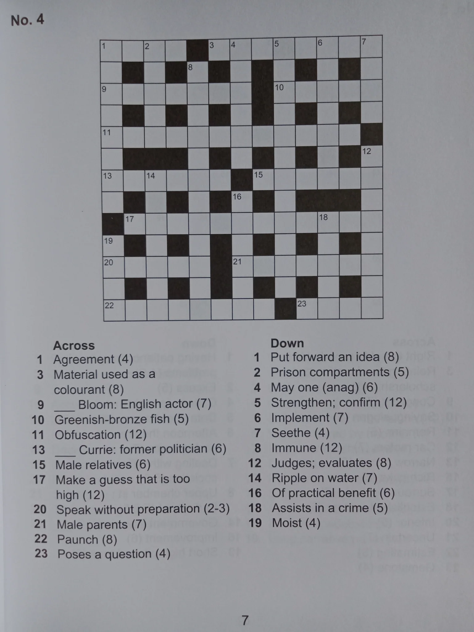 Tagalog Crossword Book Printable