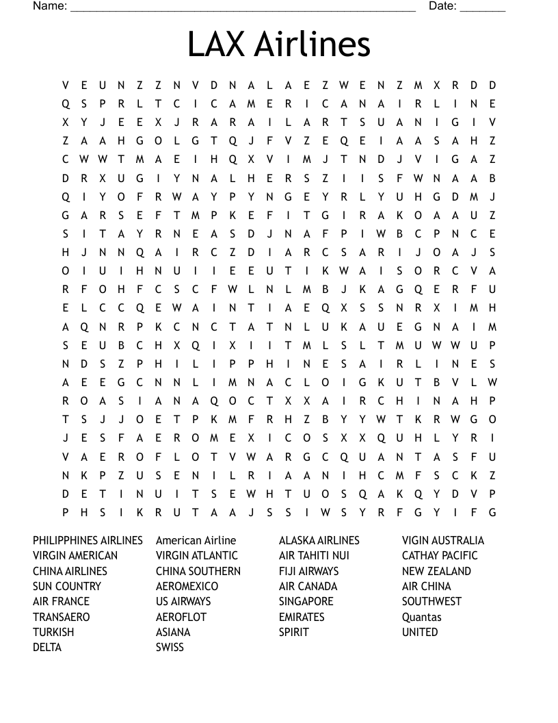 Lax Printable Crosswords Lax Printable Crosswords