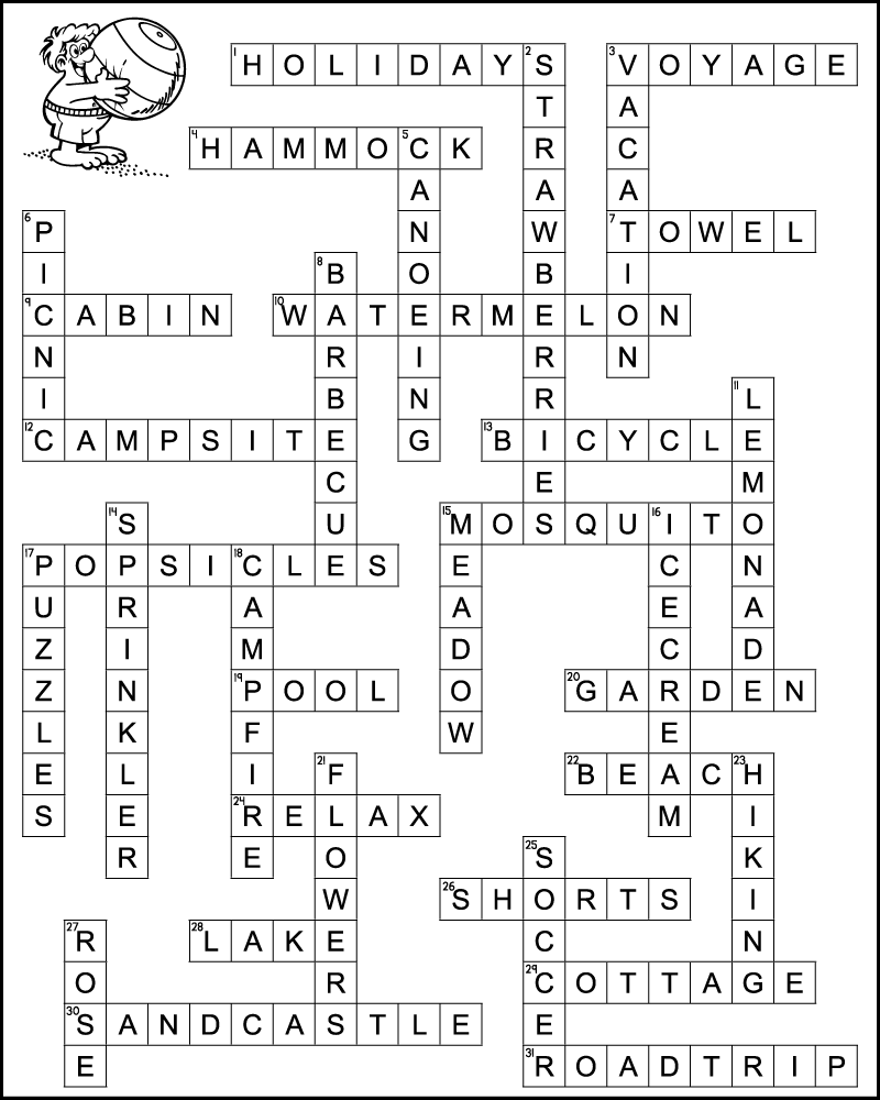 Crossword Puzzle Printable High School Crossword Puzzle Printable High School