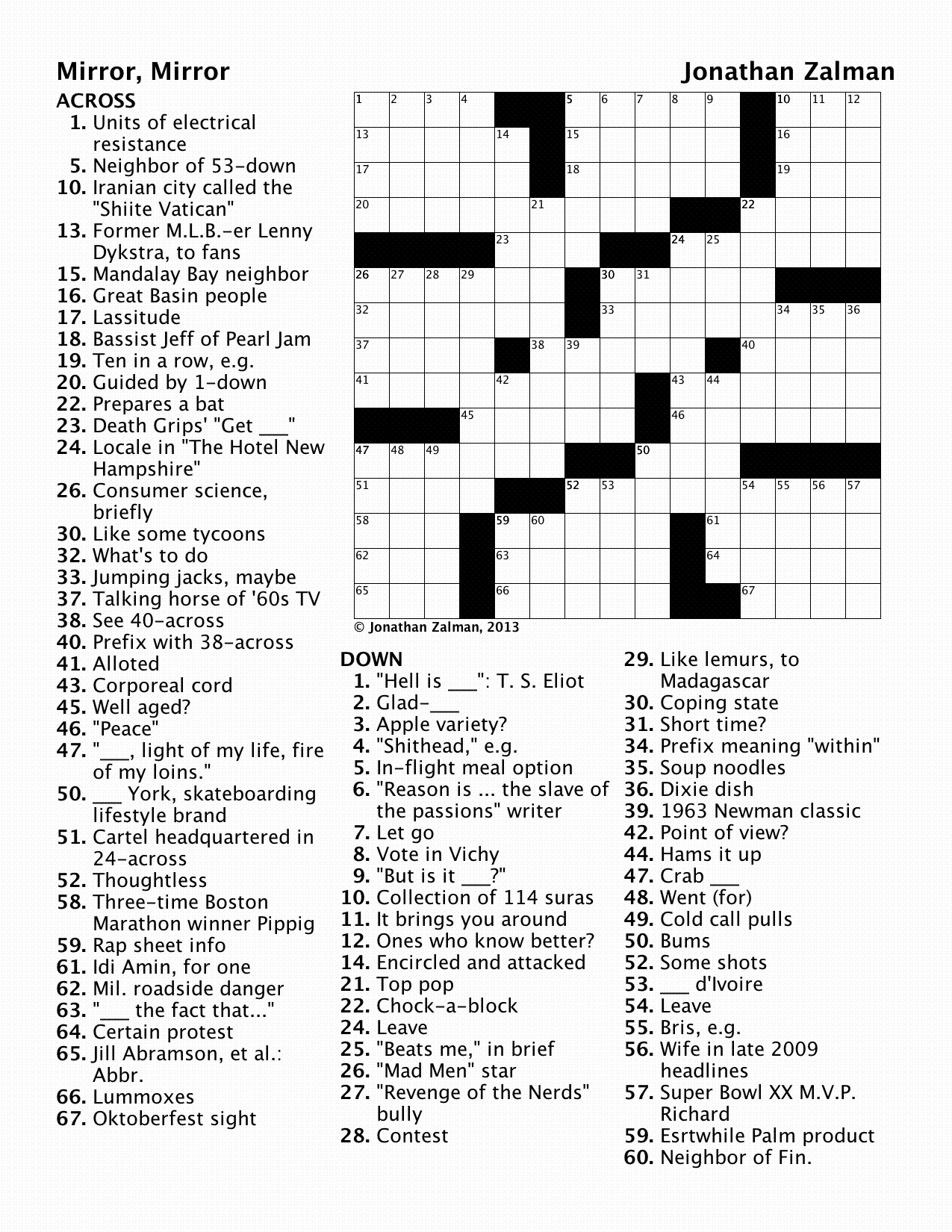 Daily Mirror Quick Crossword Today Free Printable Daily Mirror Quick Crossword Today Free Printable