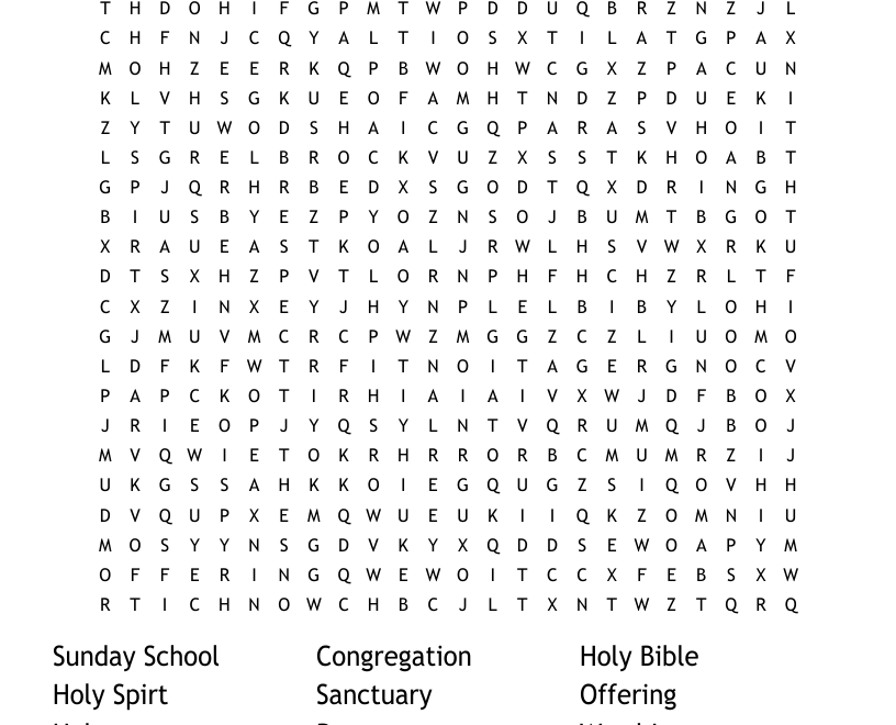 New Year With God Word Search WordMint