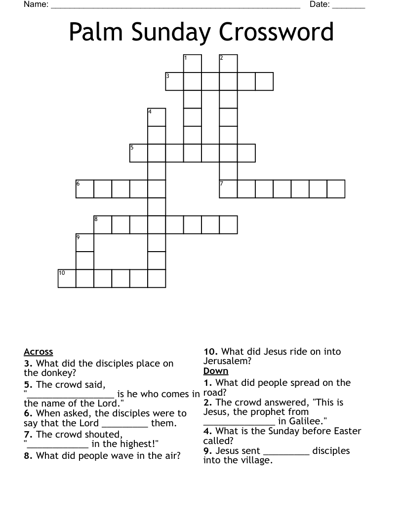Free Printable Sunday Crosswords Free Printable Sunday Crosswords