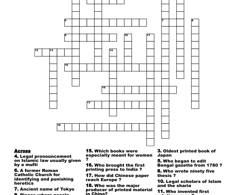 Print Culture Crossword Craze WordMint