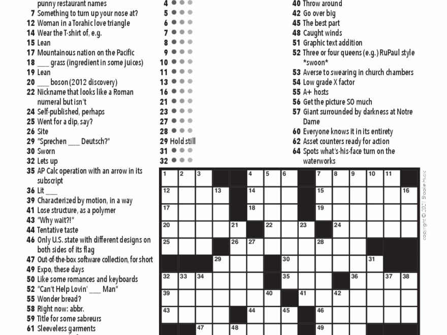 Solve The Puzzle The New York Times