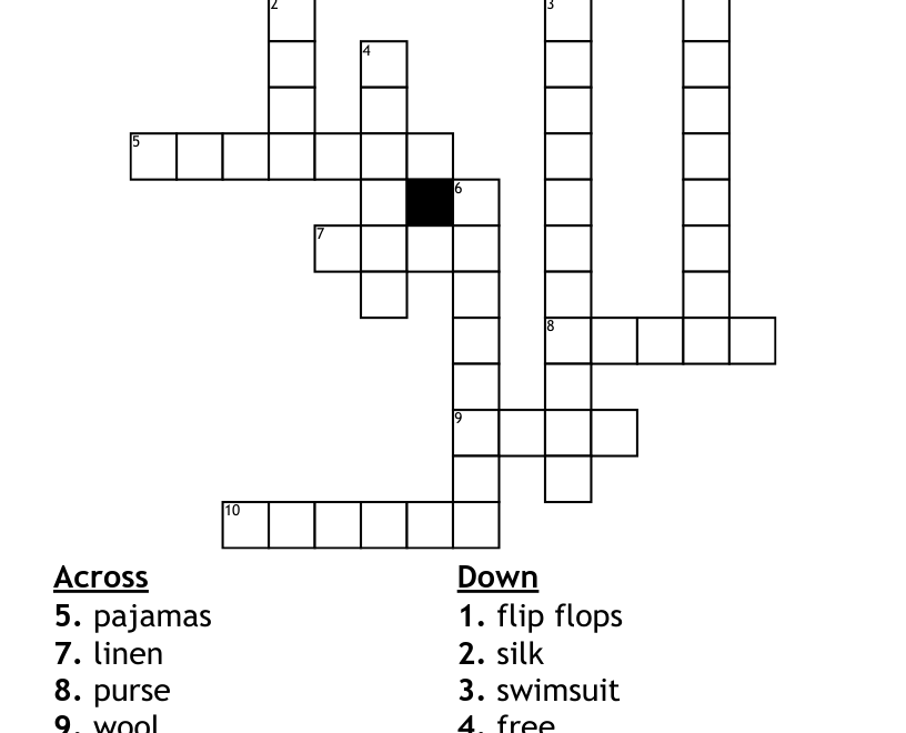 Spanish Crossword WordMint