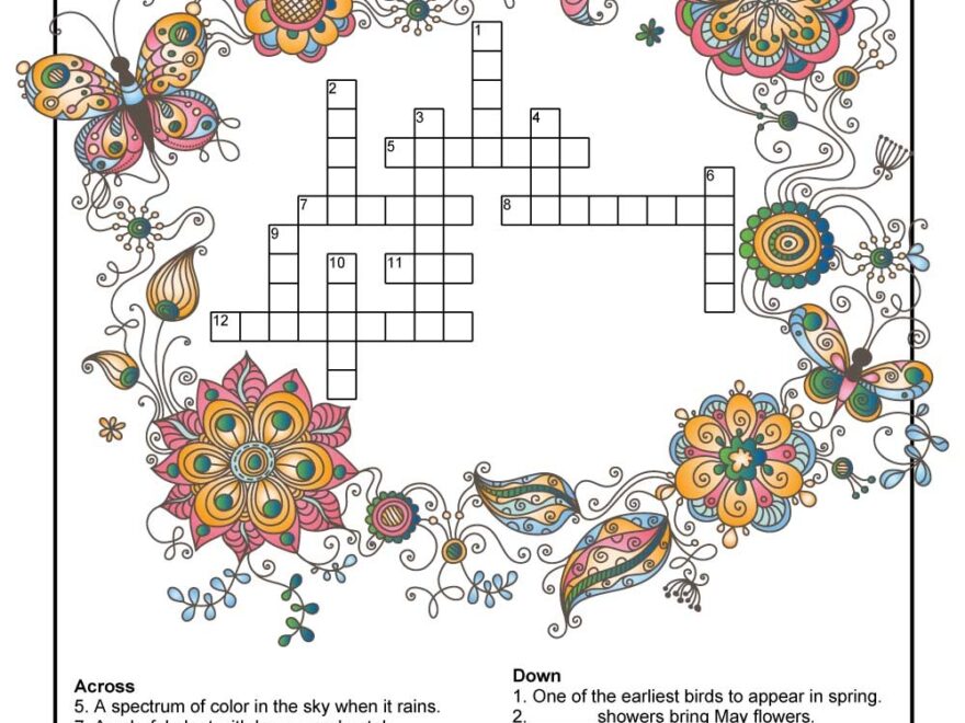 Spring Word Puzzles For Kids Woo Jr Kids Activities Children s Publishing