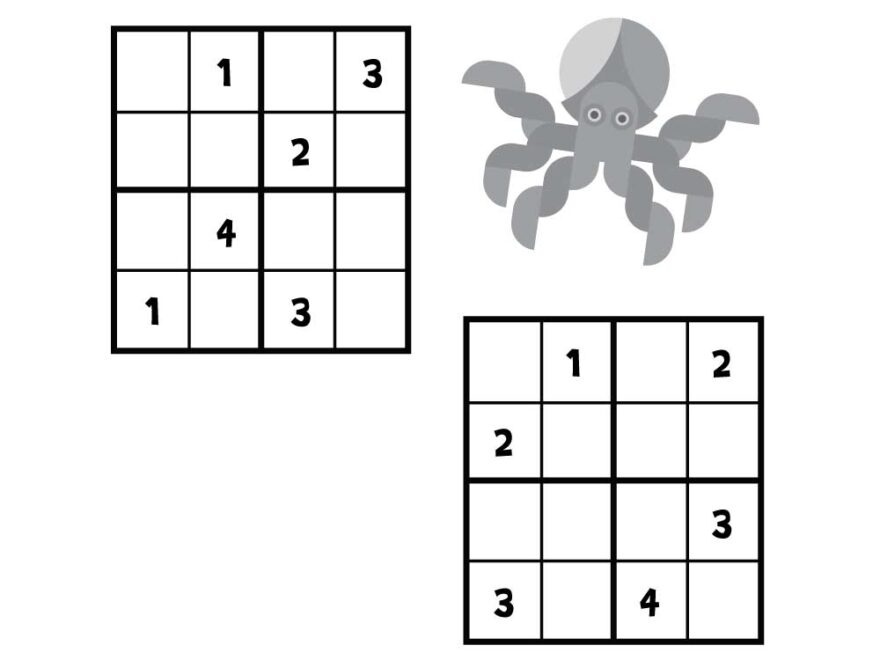 Sudoku For Kids Printable Worksheets And Book Woo Jr Kids Activities Children s Publishing