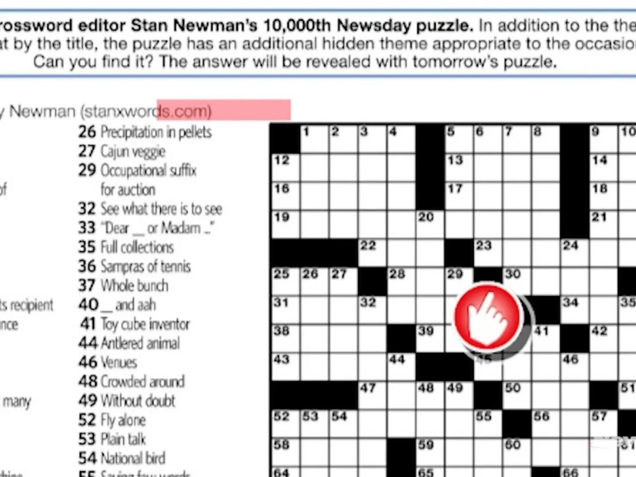 Newday Crossword Printable