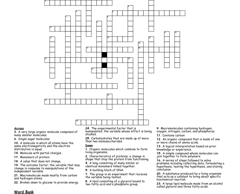 The Medium Crossword Puzzle WordMint