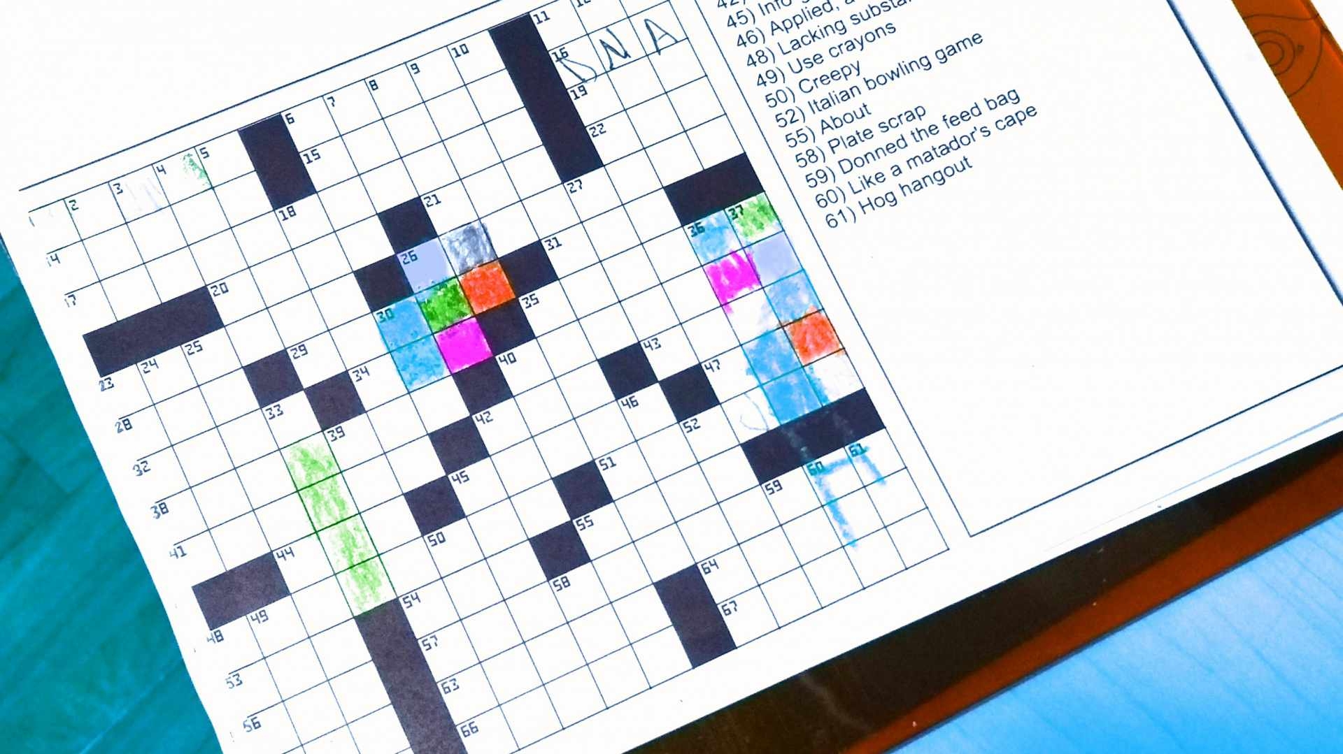Thomas Joseph Crossword Puzzle Printable